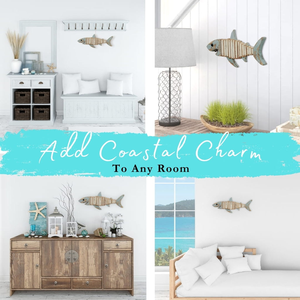 Handmade Driftwood Fish - RAYA
