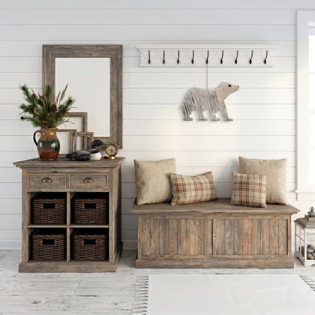 Handmade Driftwood Bear - MATHIAS