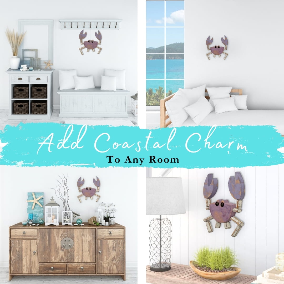 Handmade Driftwood Crab - NAMI