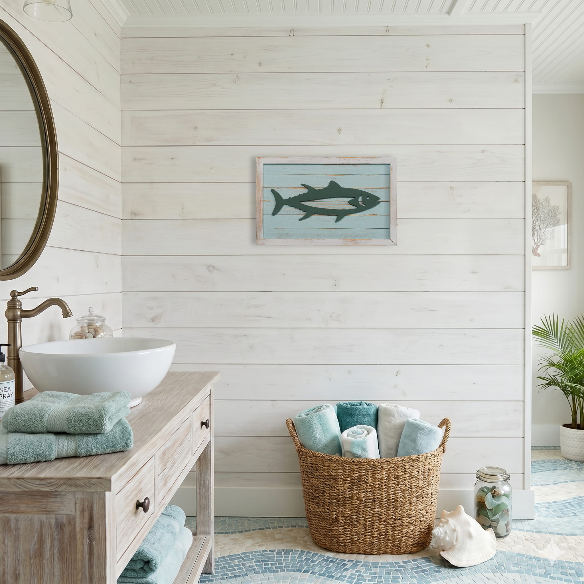 Handmade Handmade Wood Wall Art - TROUT