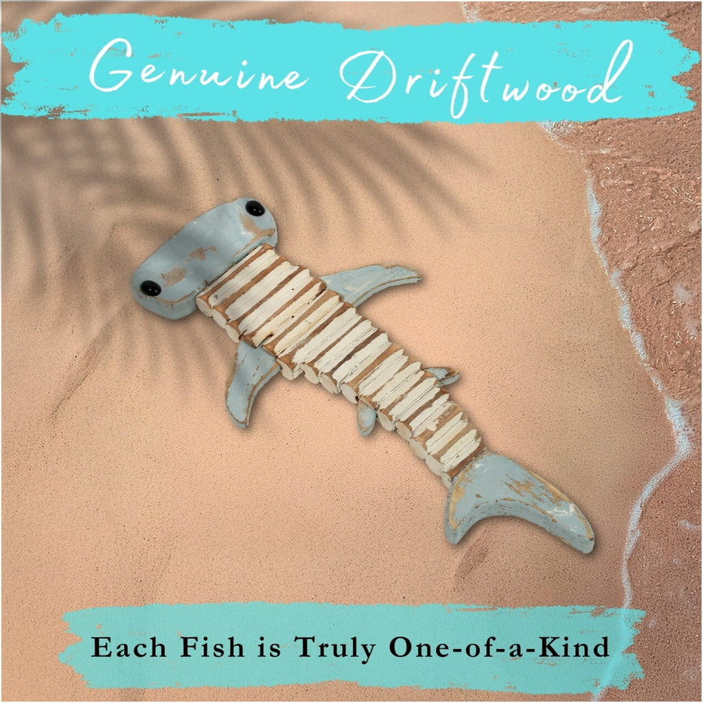 Handmade Driftwood Fish - KAI
