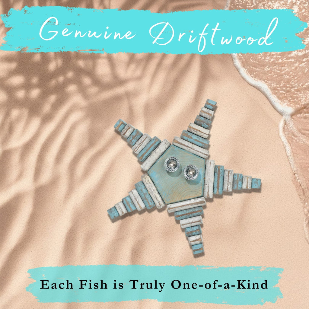 Handmade Driftwood Seahorse - GRIPPY