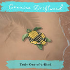 Handmade Driftwood Turtle - PADDLE