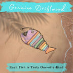 Handmade Driftwood Fish - BLINKER