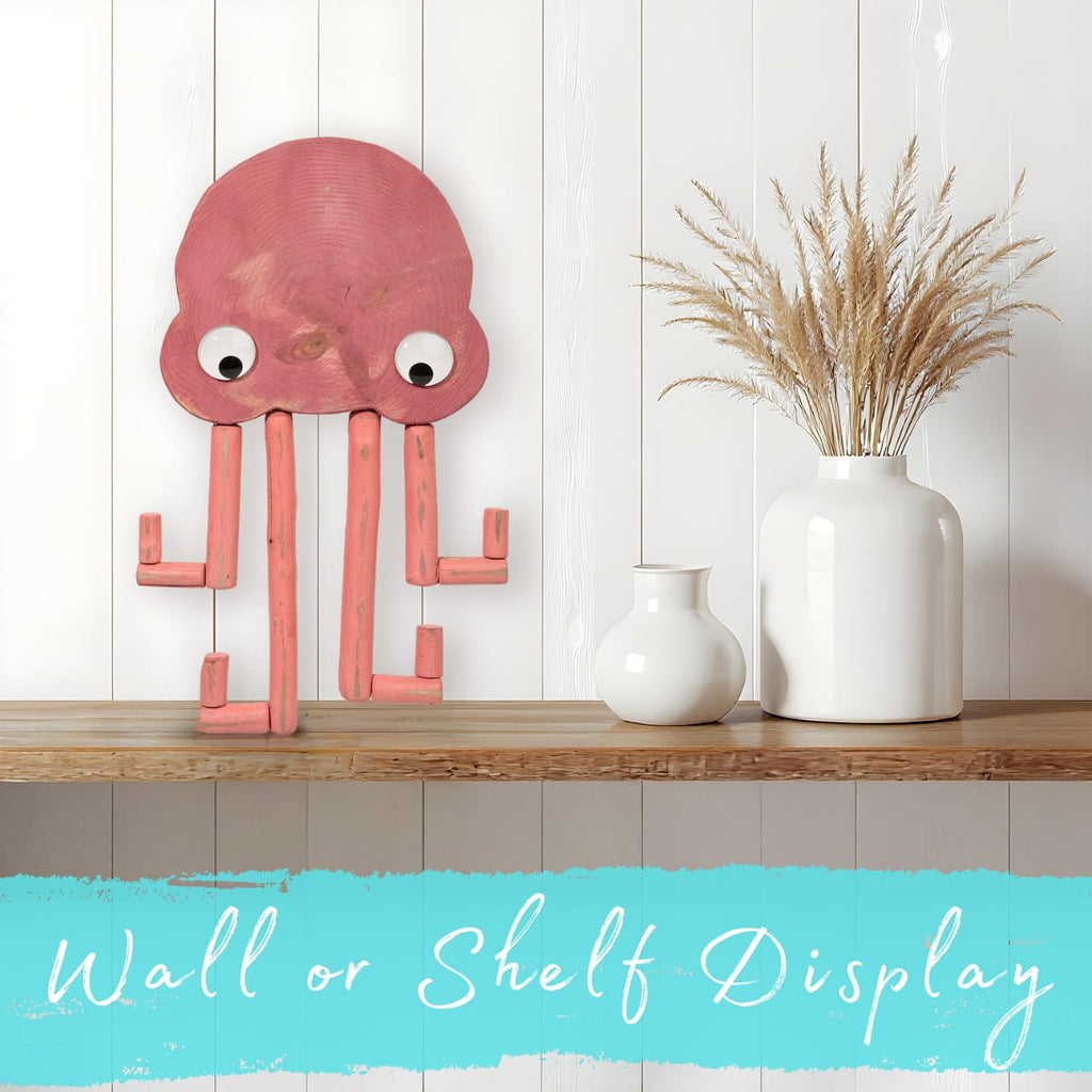 Handmade Driftwood Jellyfish - WOBBLE