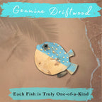 Handmade Driftwood Fish - BUBBA