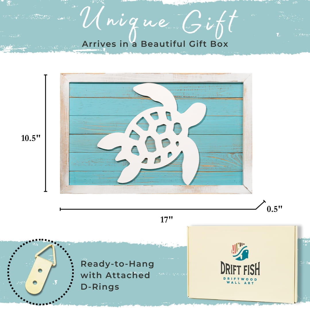 Handmade Handmade Wood Wall Art - TURTLE