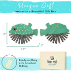 Handmade Driftwood Fish - NIBBLE