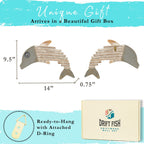 Handmade Driftwood Dolphin - SKIPPER