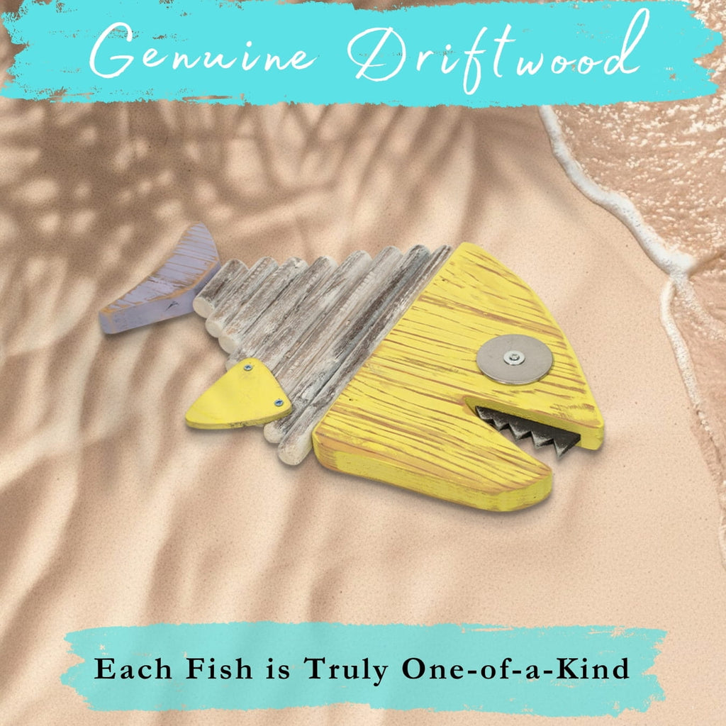 Handmade Driftwood Fish - CHOMPER