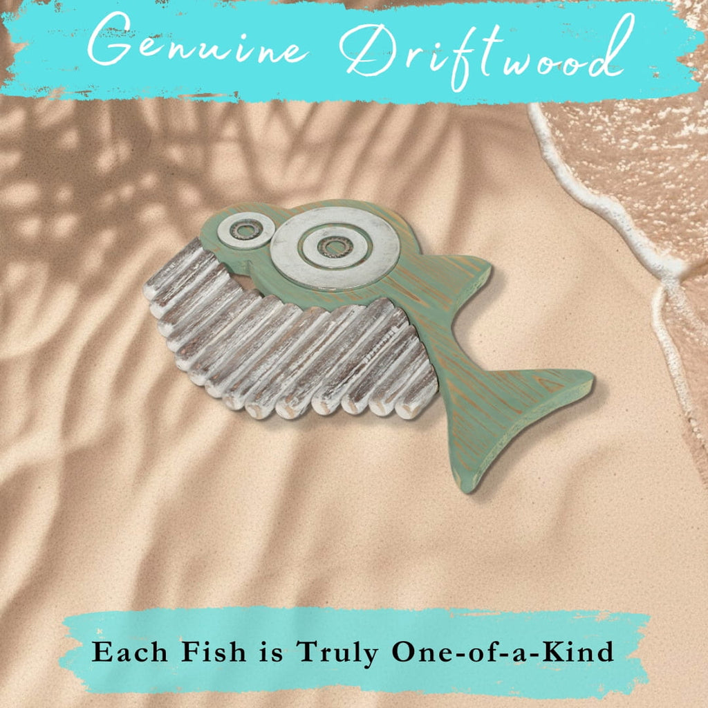 Handmade Driftwood Fish - RATCHET