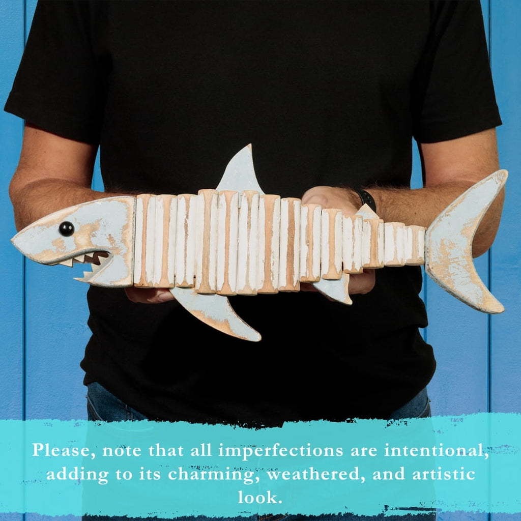 Handmade Driftwood Fish - RAYA