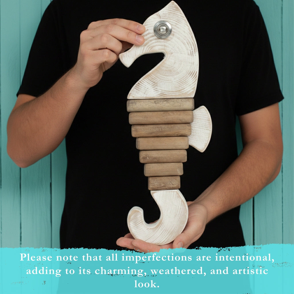 Handmade Driftwood Seahorse - SQUIGGLE