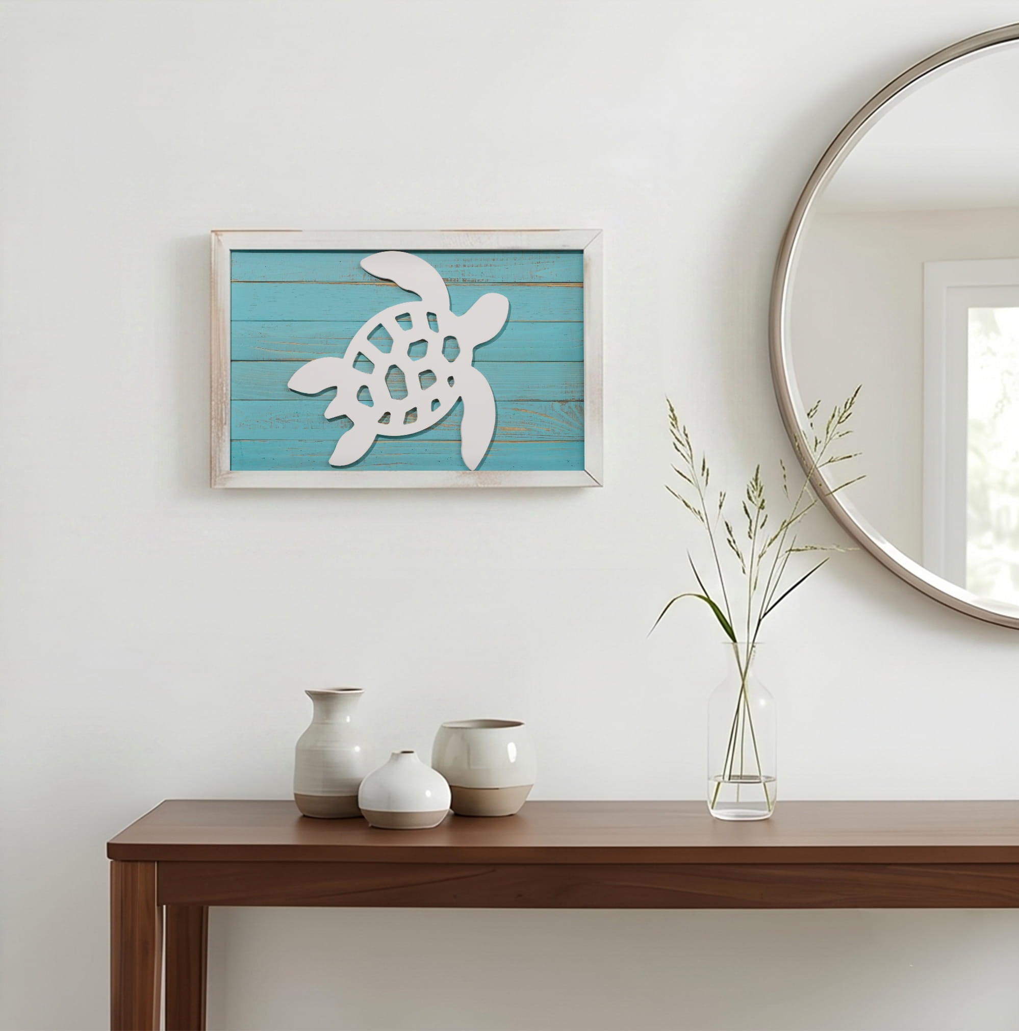 Handmade Handmade Wood Wall Art - TURTLE