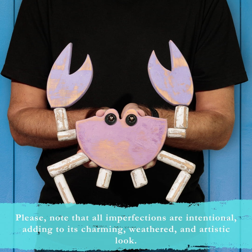 Handmade Driftwood Crab - NAMI