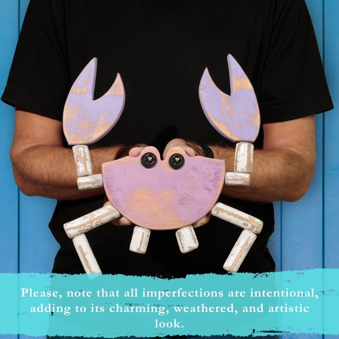 Handmade Driftwood Crab - NAMI
