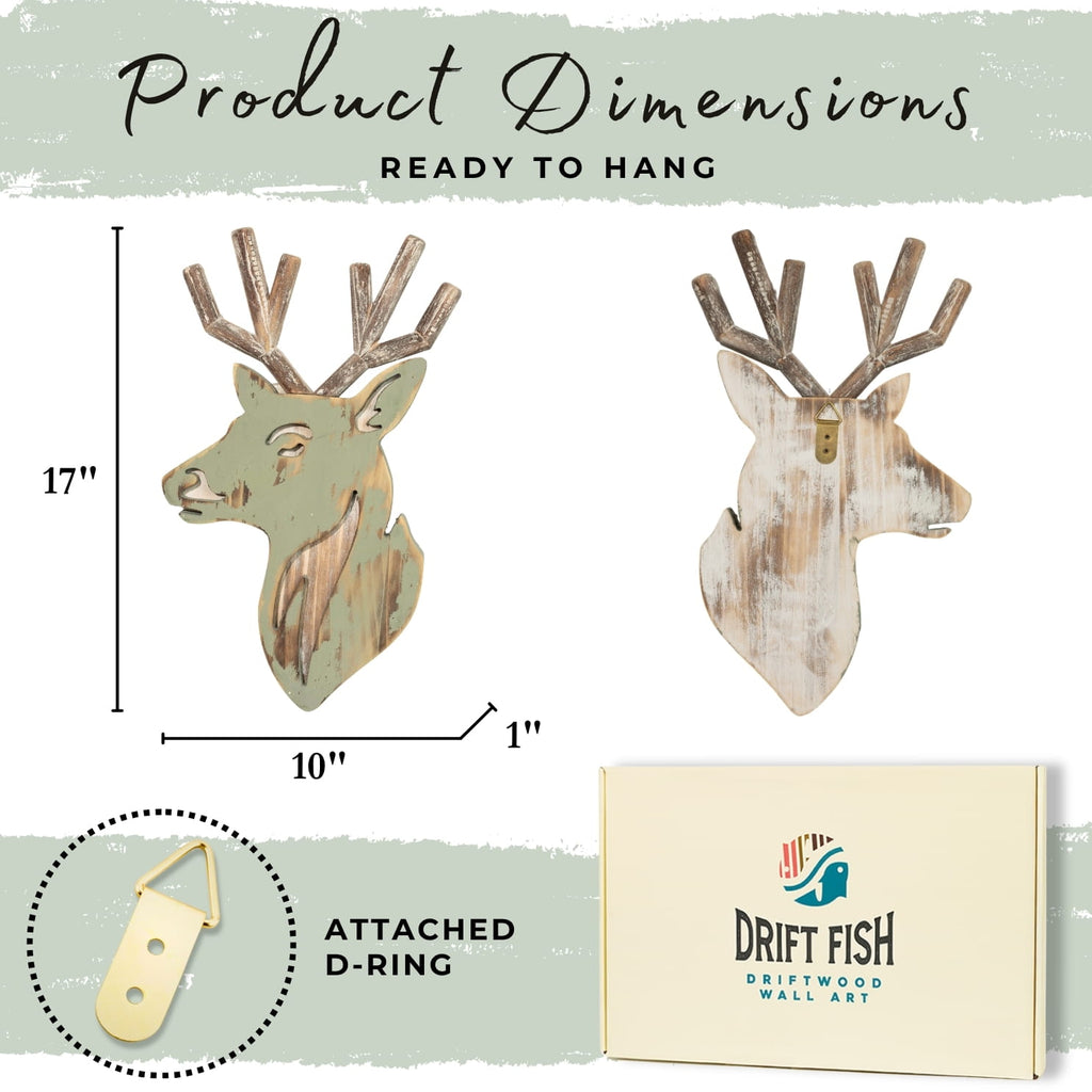 Handmade Driftwood Deer - BUCKLEY
