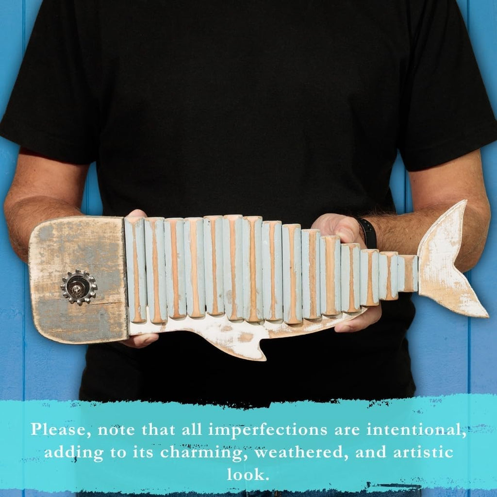 Handmade Driftwood Fish - WALLY