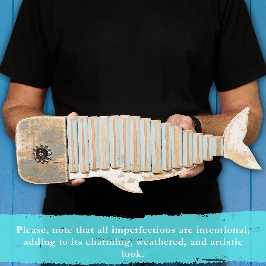 Handmade Driftwood Fish - WALLY
