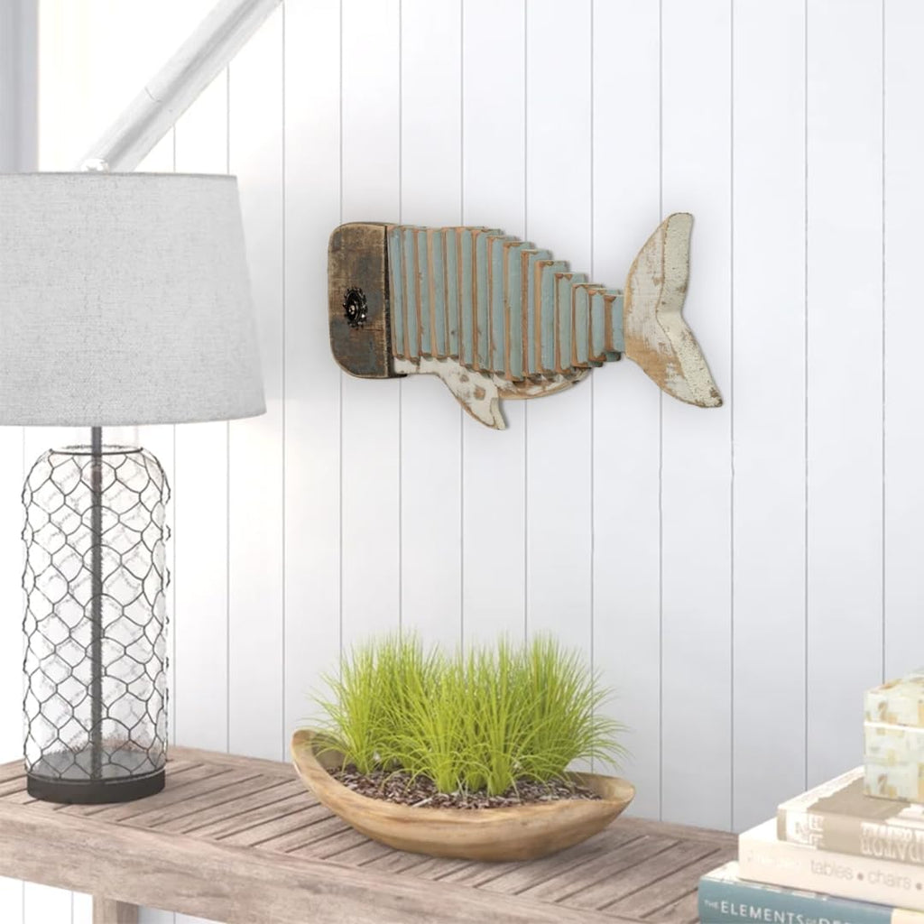 Handmade Driftwood Fish - WALLY