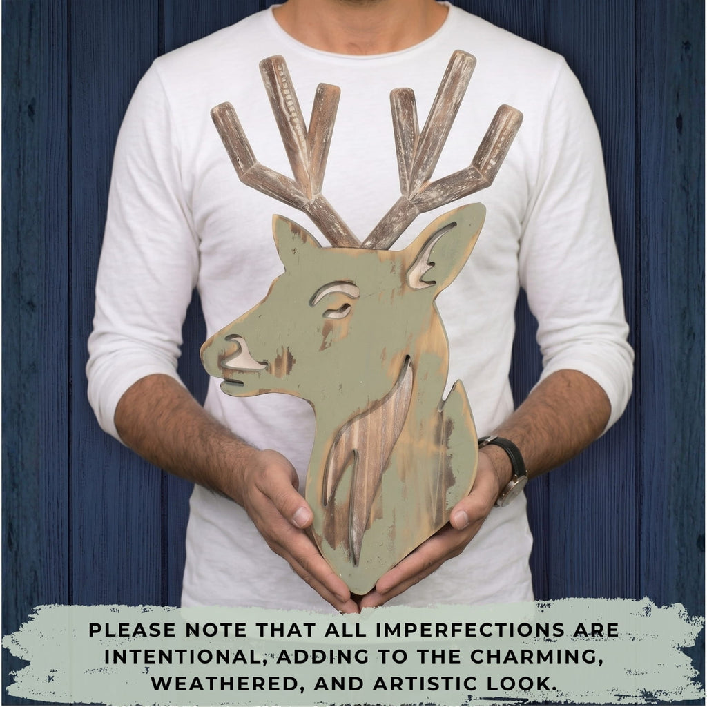 Handmade Driftwood Deer - BUCKLEY