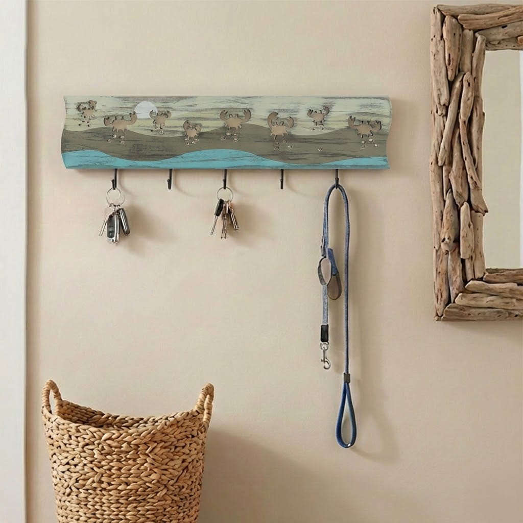 Handmade Driftwood Board – CRAB PARADE