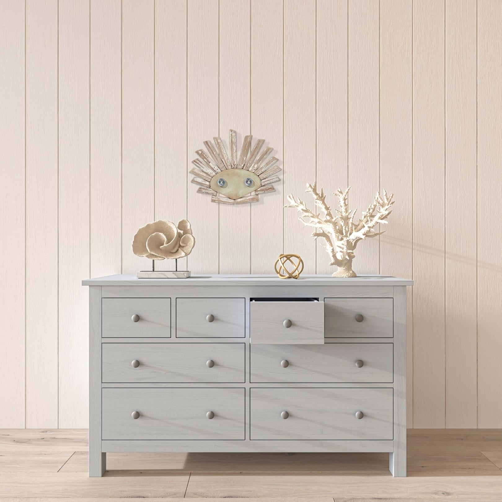 Handmade Driftwood Shell - SHELLY