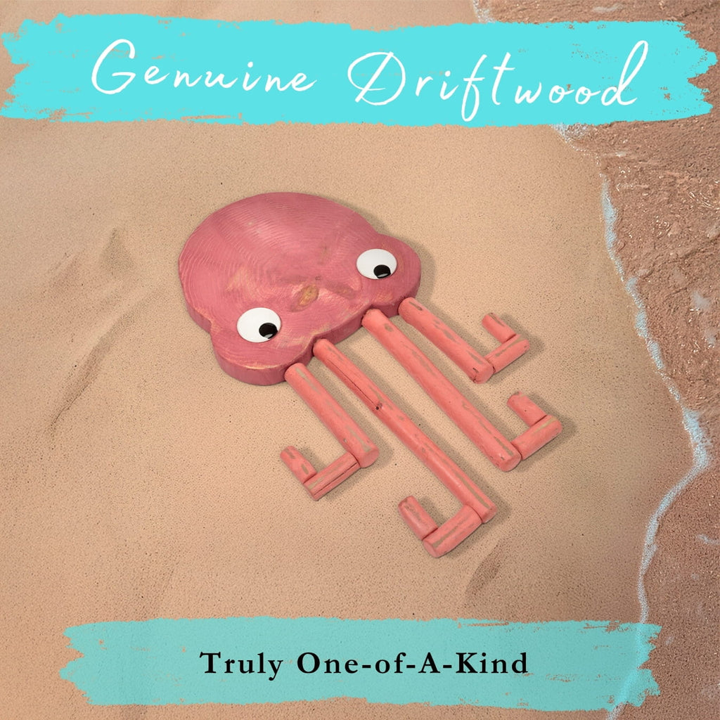 Handmade Driftwood Jellyfish - WOBBLE