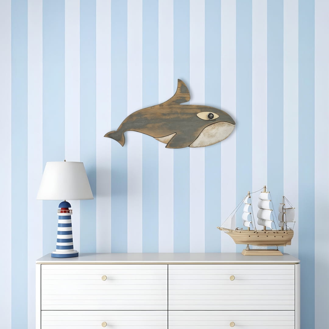 Handmade Driftwood Fish - FINN