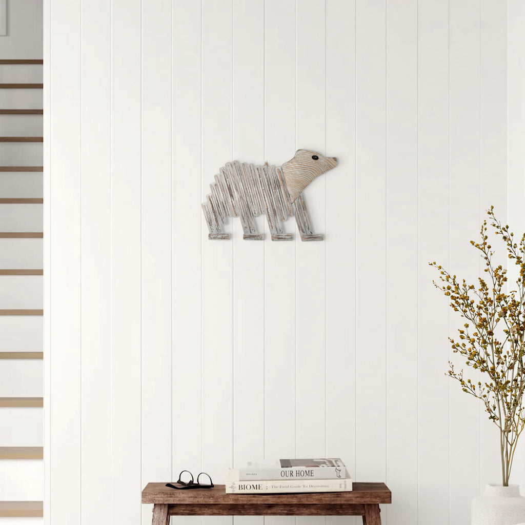 Handmade Driftwood Bear - MATHIAS