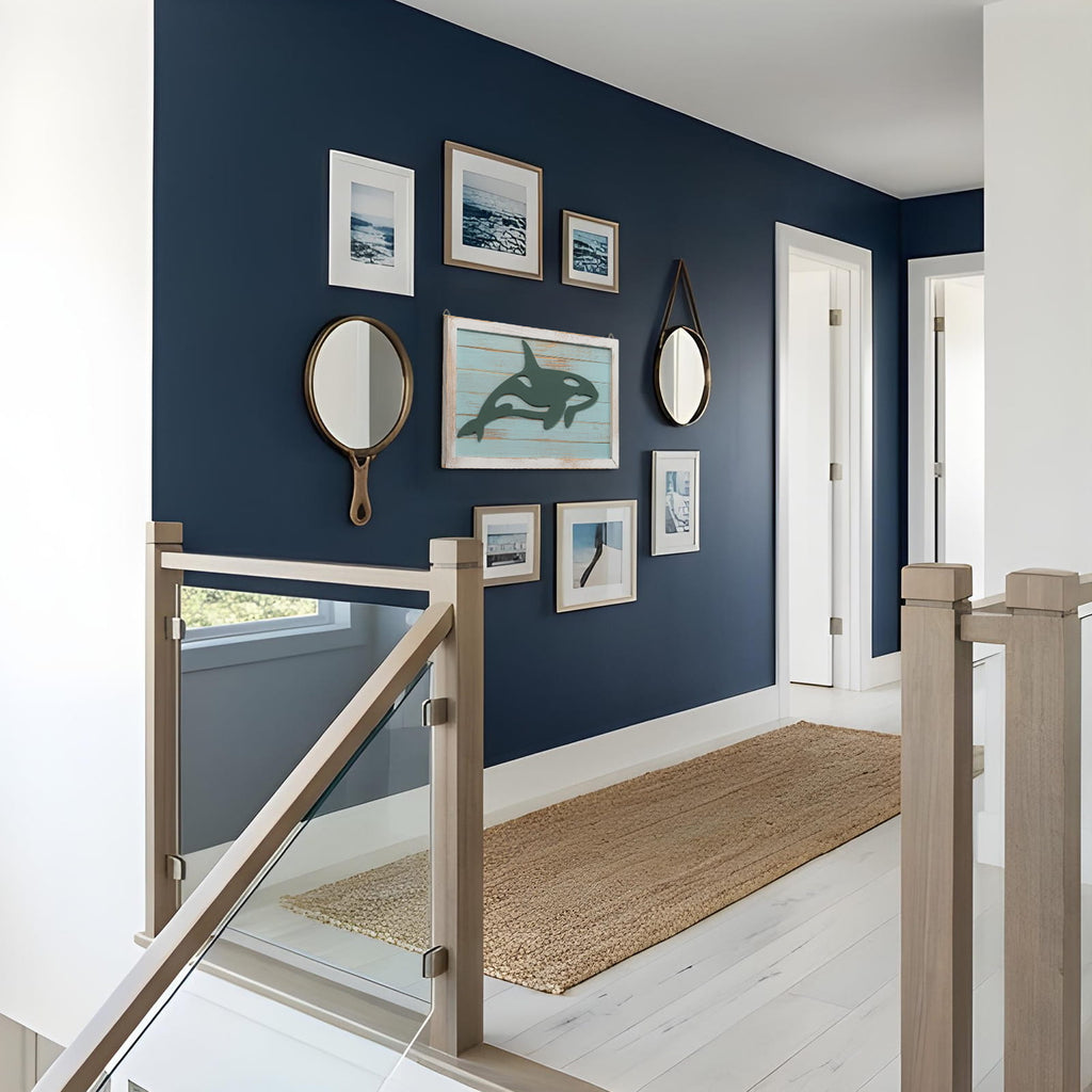 Handmade Handmade Wood Wall Art - WHALE
