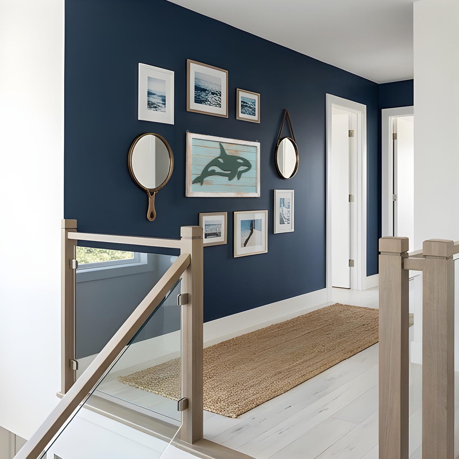 Handmade Handmade Wood Wall Art - WHALE
