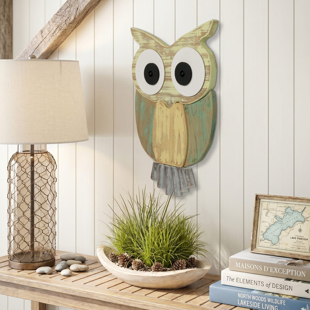 Handmade Driftwood Owl - OWLIVIA
