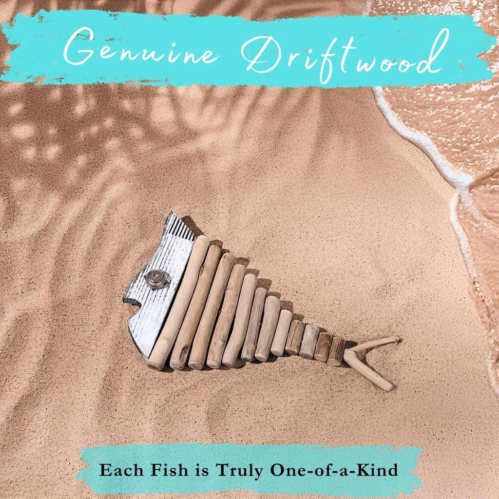 Handmade Driftwood Fish - MISTY
