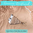 Handmade Driftwood Fish - MISTY