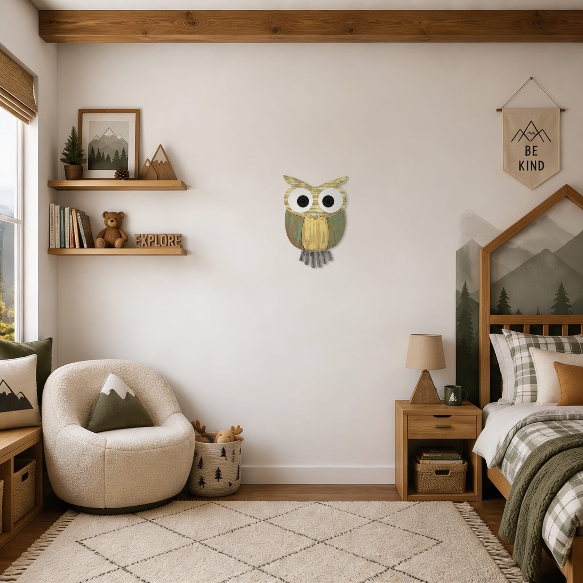 Handmade Driftwood Owl - OWLIVIA