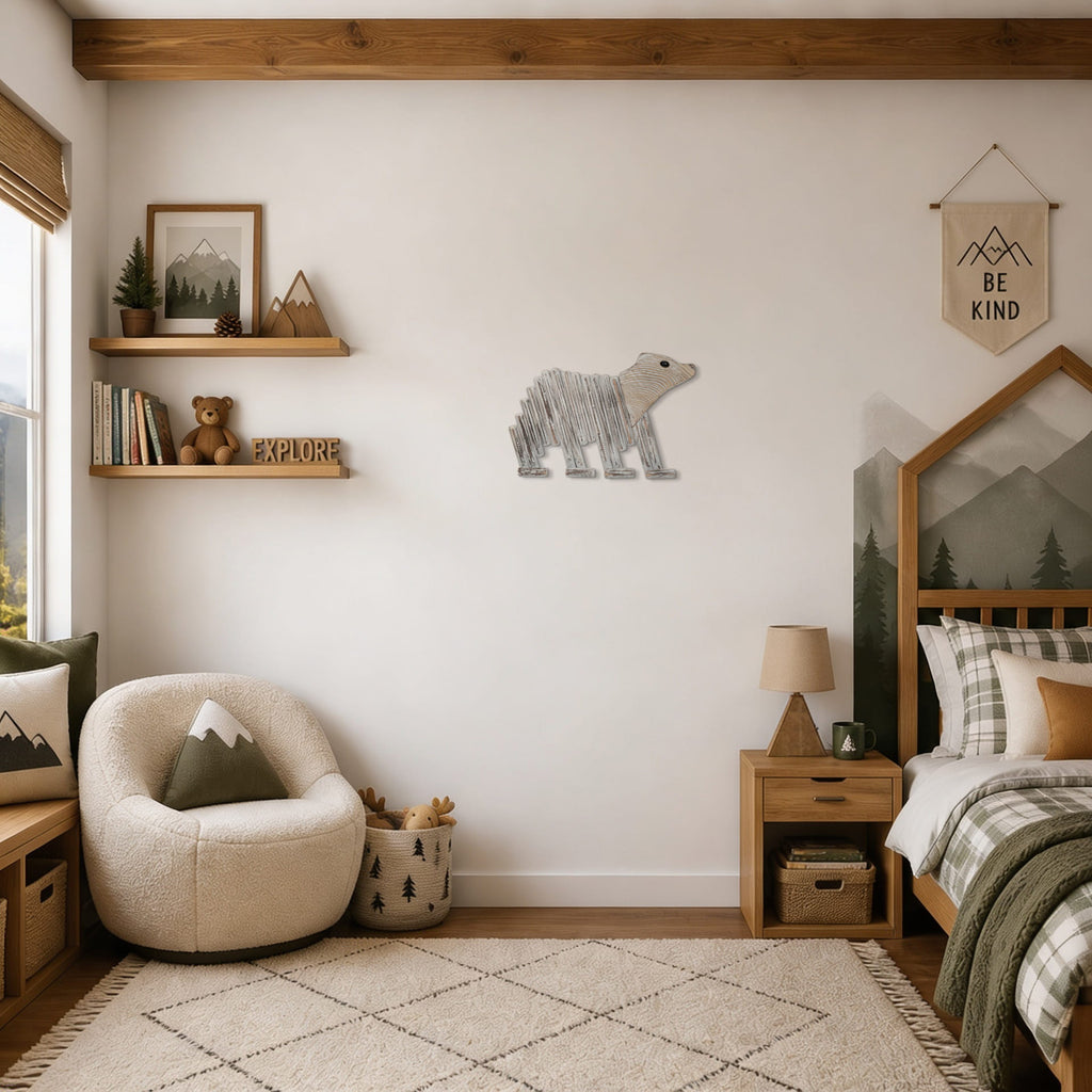 Handmade Driftwood Bear - MATHIAS