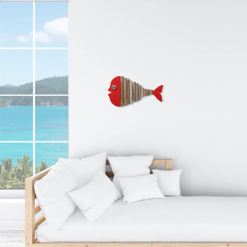 Handmade Driftwood Fish - RUBY