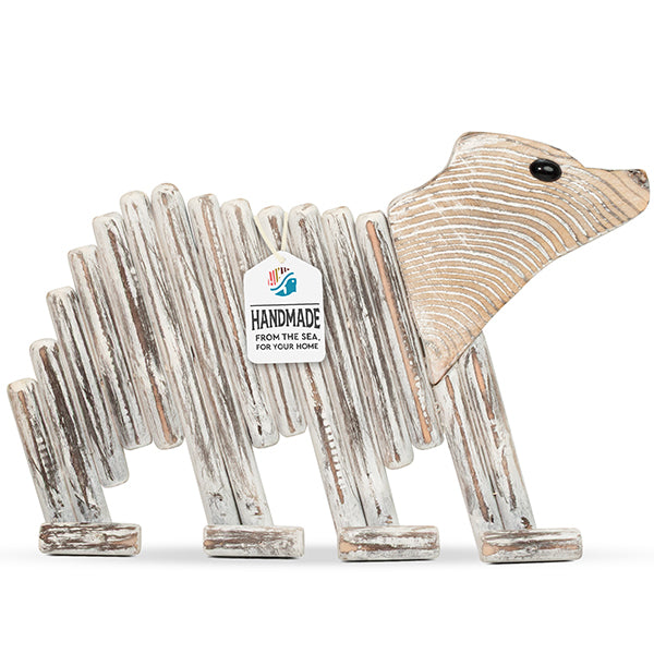 Handmade Driftwood Bear - MATHIAS