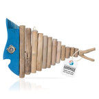 Handmade Driftwood Fish - BLU