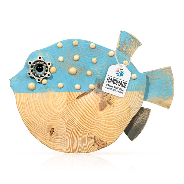 Handmade Driftwood Fish - BUBBA