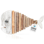 Handmade Driftwood Fish - CRYSTAL
