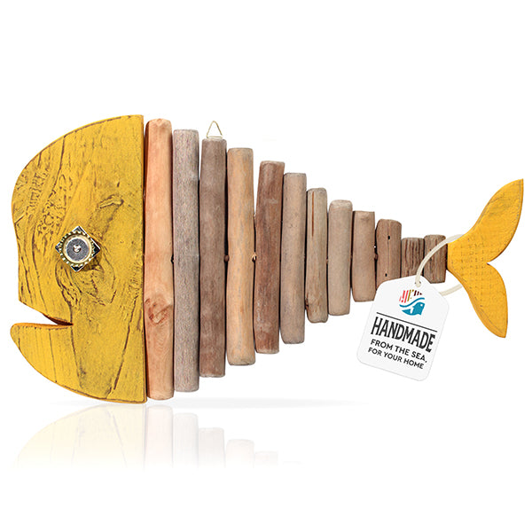 Handmade Driftwood Fish - GOLDIE