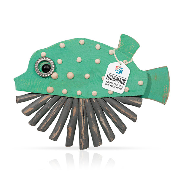 Handmade Driftwood Fish - NIBBLE