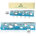 Driftwood Wall Board or Hook Rack - TURTLE BAY