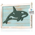 Handmade Handmade Wood Wall Art - WHALE