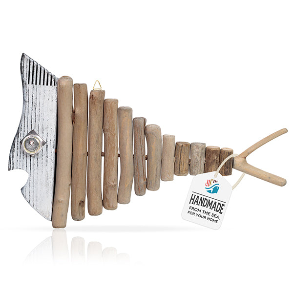 Handmade Driftwood Fish - MISTY