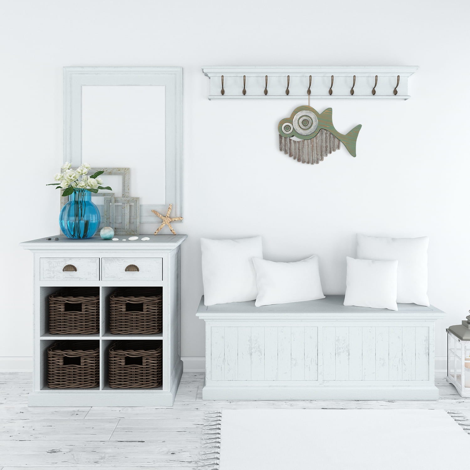 Handmade Driftwood Fish - RATCHET