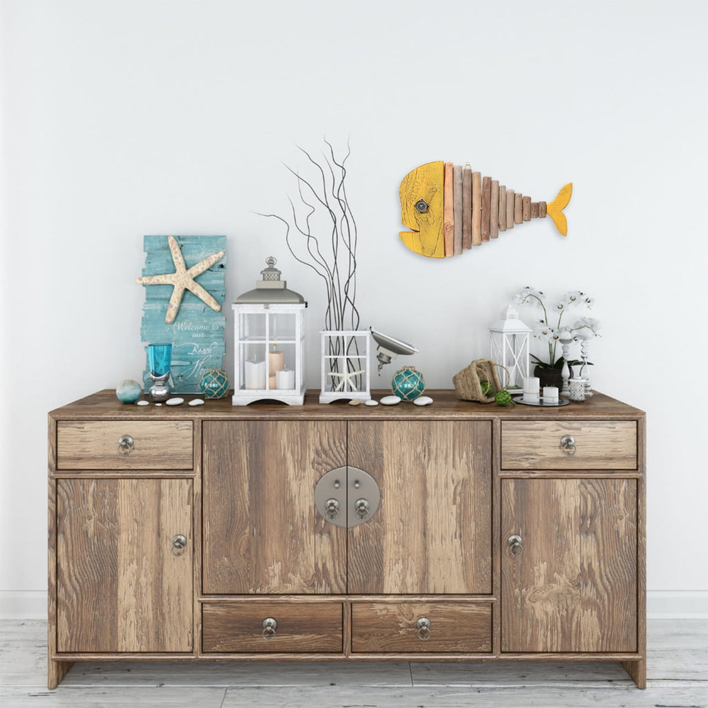 Handmade Driftwood Fish - GOLDIE