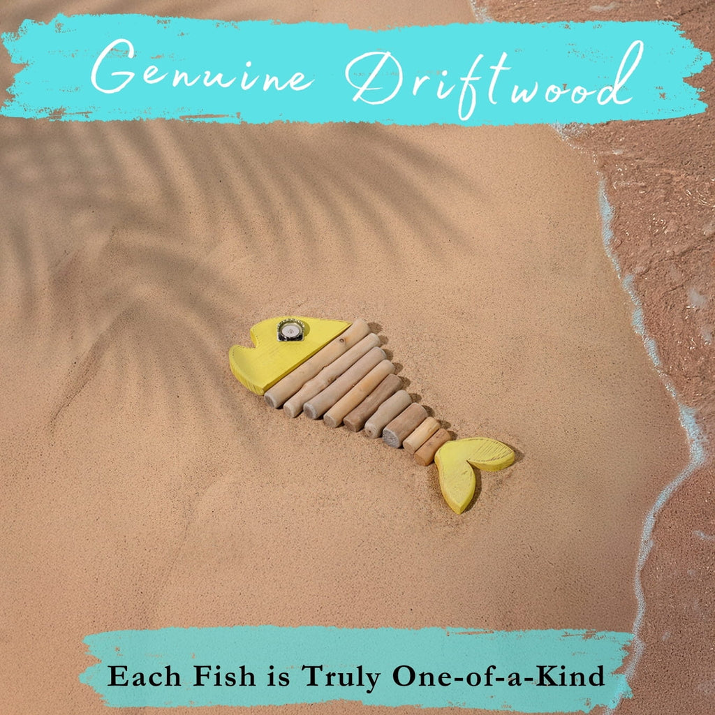 Handmade Driftwood Fish - PIXIE